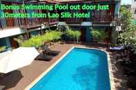 สระว่ายน้ำ Lao Silk Hotel