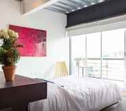 Bedroom 2 Trendy Suite With Terrace in Polanco