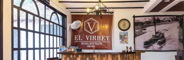 Lobby Hotel Boutique El Virrey