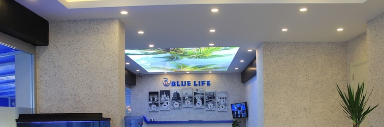 ล็อบบี้ Blue Life Suites