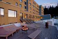 Ruang Umum Youth Hostel St. Moritz