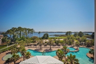 Swimming Pool Reflections at Bay Point by Panhandle Getaways