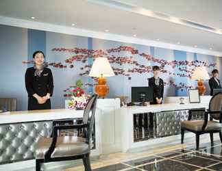 Lobi 2 Holiday Wuyang Hotel Hangzhou