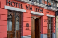 Bên ngoài Hotel Alda Vía León