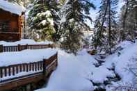 Exterior Log Cabin on the Stream