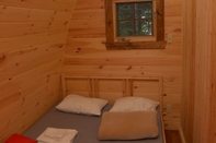 Bedroom Les Prets a Camper du Camping Tadoussac