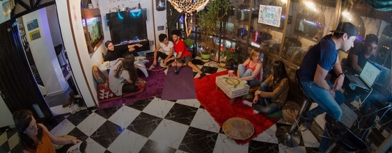 Sảnh chờ 4 Mandala Hostel