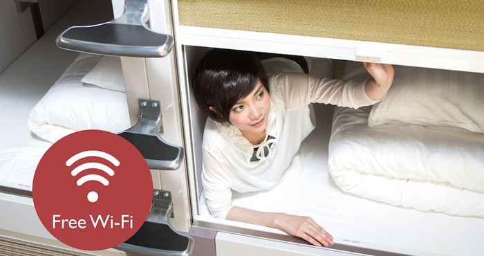 Kamar Tidur CAPSULE RESORT KYOTO SQUARE