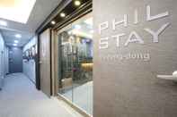 Bên ngoài Philstay Myeongdong