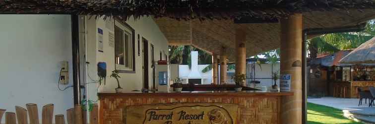 Lobby Parrot Resort Moalboal