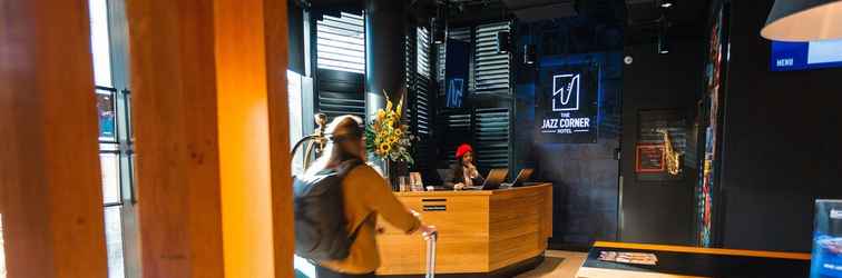 Lobby The Jazz Corner Hotel Melbourne