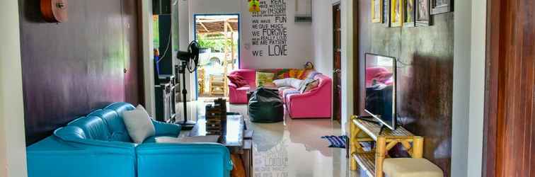 Sảnh chờ Love Station Hostel