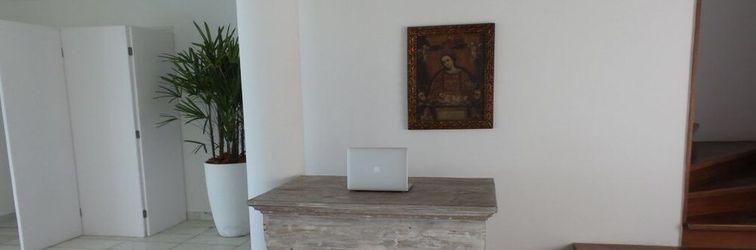 ロビー Pousada Mar dos Milagres