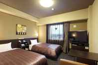 ห้องนอน Hotel Route Inn Higashi Hiroshima Saijo Ekimae