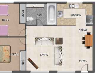 ภายนอกอาคาร 2 Haven Waters Motel & Apartments