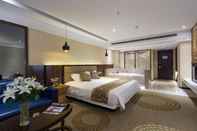 ห้องนอน Wuhan Wanchen Theme Hotel