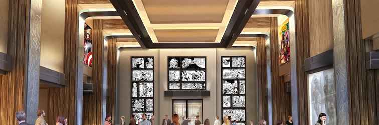 Lobby Disney Hotel New York - The Art of Marvel