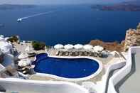 Swimming Pool Volcano View Hotel Santorini