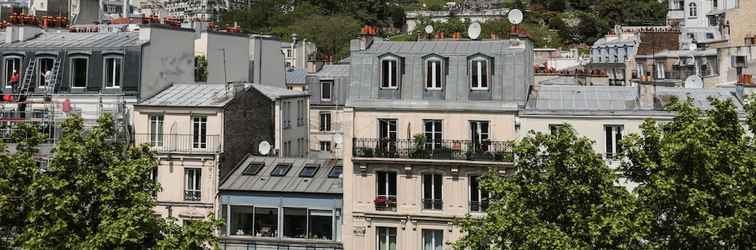 Exterior Le Régent Montmartre by Hiphophostels