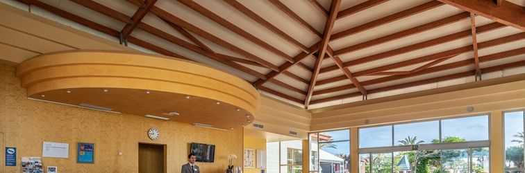 ロビー Zafiro Menorca Aparthotel