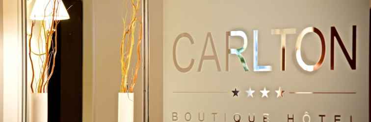 ล็อบบี้ Carlton Lausanne Boutique Hotel