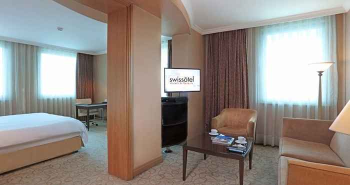 ห้องนอน Swissotel Ankara