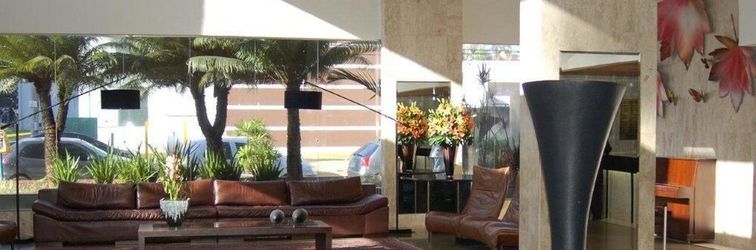 ล็อบบี้ Like U Hotel Goiânia