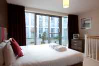 ห้องนอน The Spires Serviced Apartments Birmingham