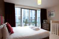 Bedroom The Spires Serviced Apartments Birmingham