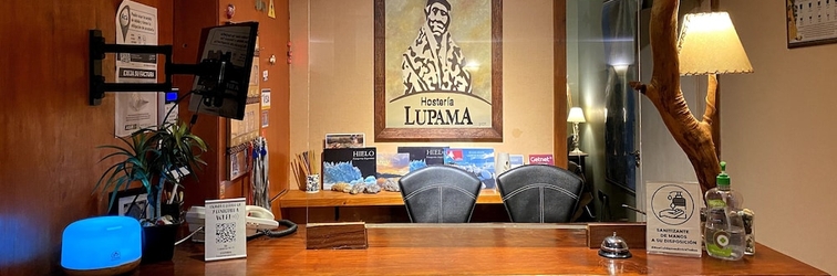 Lobby Hostería Lupama