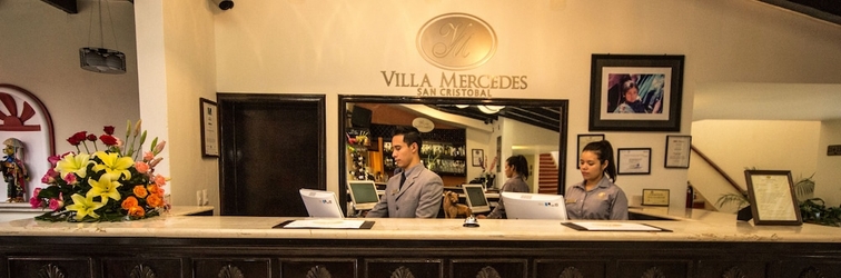 Lobby Hotel Villa Mercedes