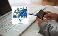 ห้องนอน 3 Hotel Dieci