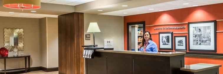 Lobi Hampton Inn & Suites Columbus Polaris