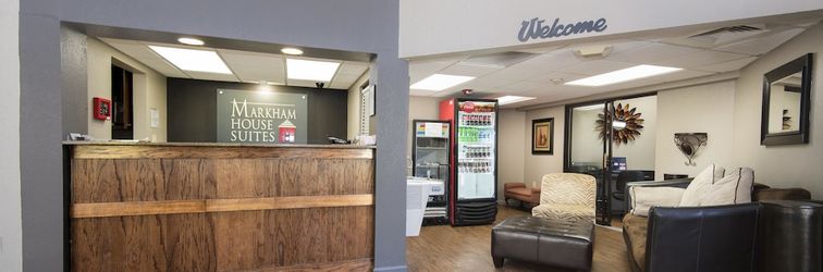 ロビー Markham House Suites - Little Rock Medical Center