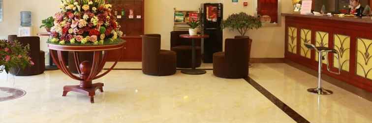 ล็อบบี้ GreenTree Inn Suqian YiWu Business Center FuKang Avenue Express Hotel