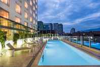 Swimming Pool Medellin Marriott Hotel