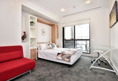 침실 4 Downtown Auckland Furnished Apartments