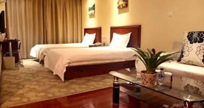 Bedroom GreenTree Guiyang Shifu Court  Street Hotel