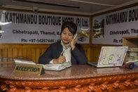 Sảnh chờ Kathmandu Boutique Hotel