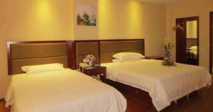 ห้องนอน GreenTree Inn Changzhou Niutang Yabang Hotel