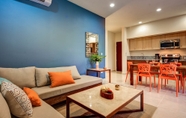 Khu vực công cộng 6 Blue Beach 2 BRM apt sleeps 5