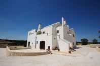 Bên ngoài Masseria Calandrella