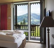 ห้องนอน 6 Rinderberg Swiss Alpine Lodge