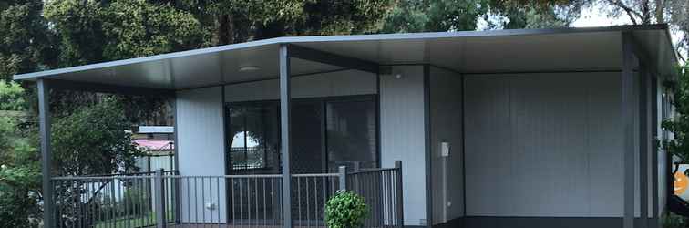 ภายนอกอาคาร Nagambie Caravan Park & Motel