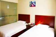 ห้องนอน GreenTree Inn Nantong Rugao Ninghai Road Express Hotel