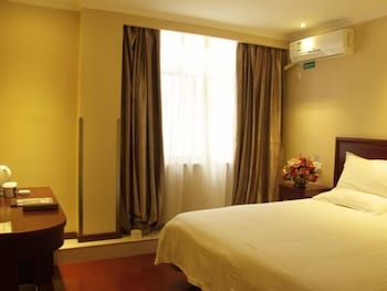 Bedroom GreenTree Inn Zhoushan Shenjiamen Middle Donghai Road Shell Hotel