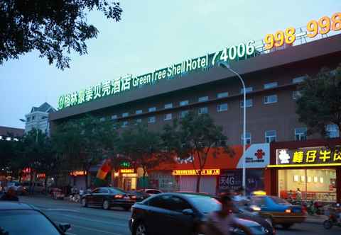 Bangunan GreenTree Inn Yantai Longkou East Bus Station Shell Hotel