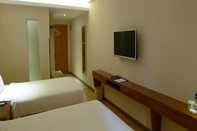 ห้องนอน GreenTree Inn Shanghai Caohejing Songjiang Jiuxin Road Business Hotel