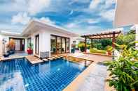 Kolam Renang 5 Bedroom Beach Front Villa Bang Po SDV145 By Samui Dream Villas