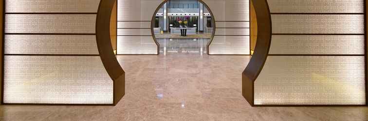 Lobby Qingshan Hotel Baotou（Yingbin Building）